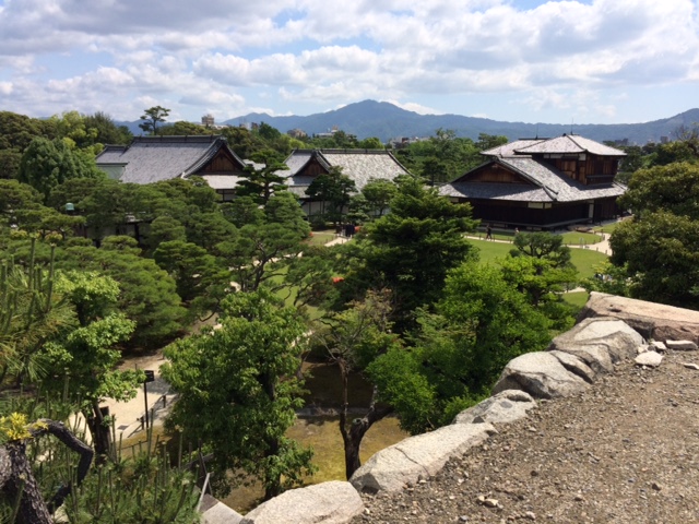 Nijo-jo - die Burganlage des Shogun in Kyoto.