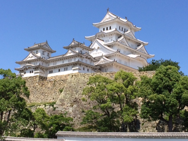 Shirasagi-jo, die Burg des weißen Reihers in Himeji