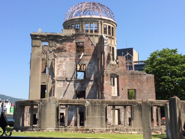 Genbaku-domu , der Atombombendom von Hiroshima